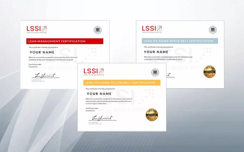 Lean Six Sigma Yellow Belt Bundle