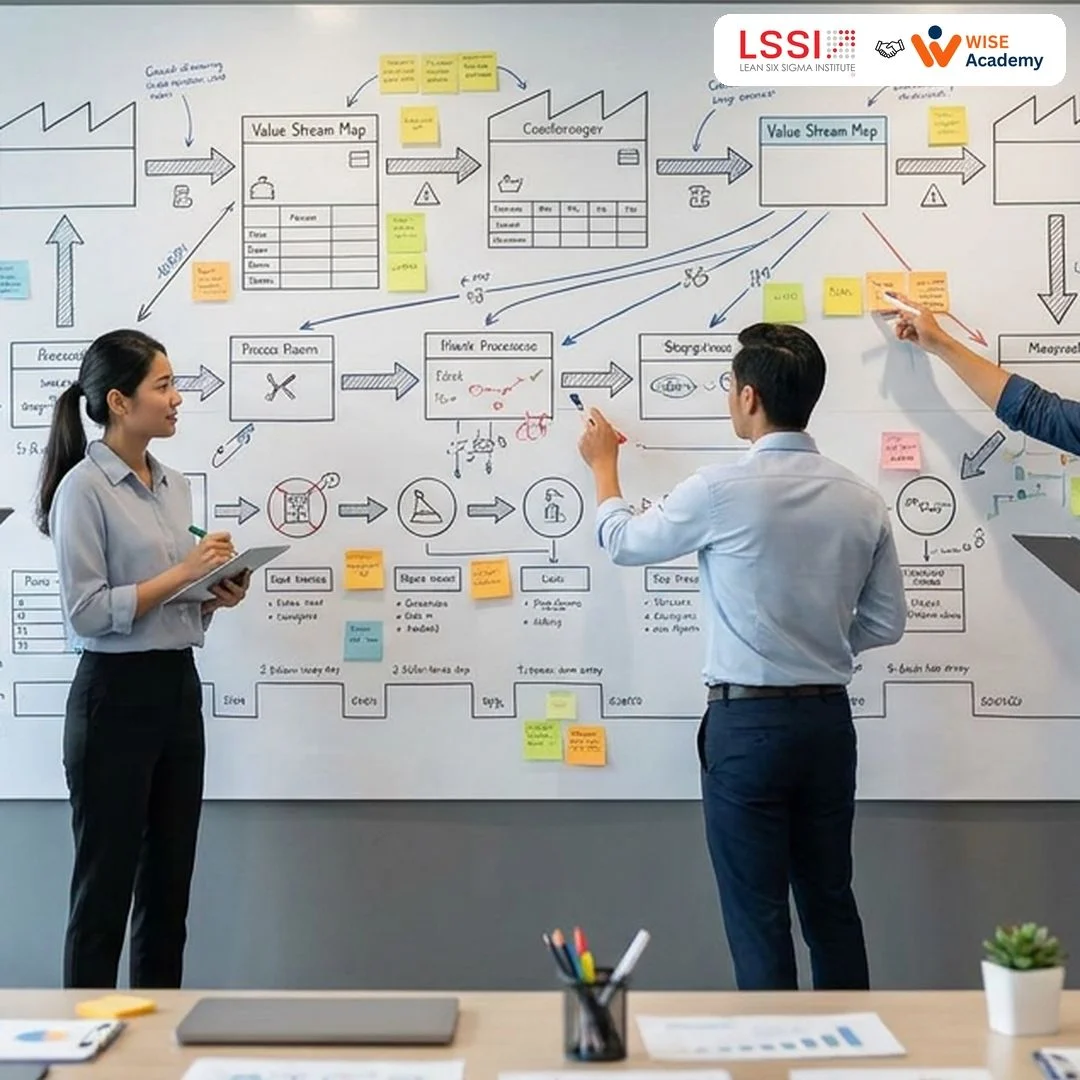 Value Stream Mapping (VSM): Nhìn thấy lãng phí trong quy trình
