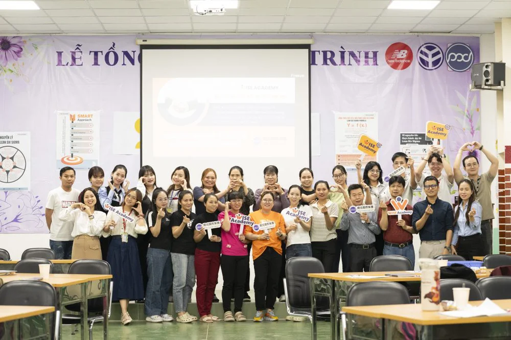 Hiện trường dự án Pou Chen Group