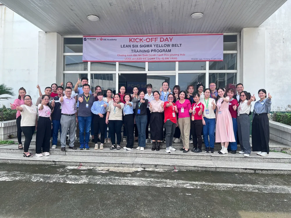 Hiện trường dự án Pou Chen Group