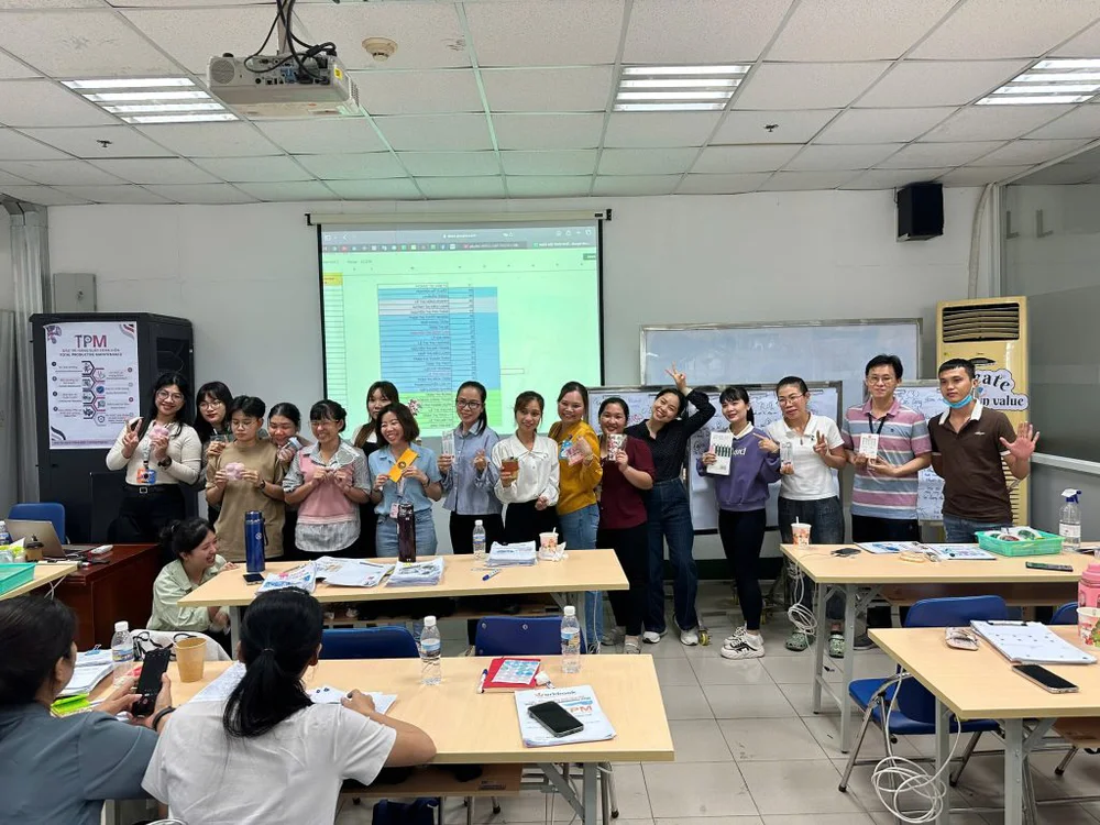 Hiện trường dự án Pou Chen Group