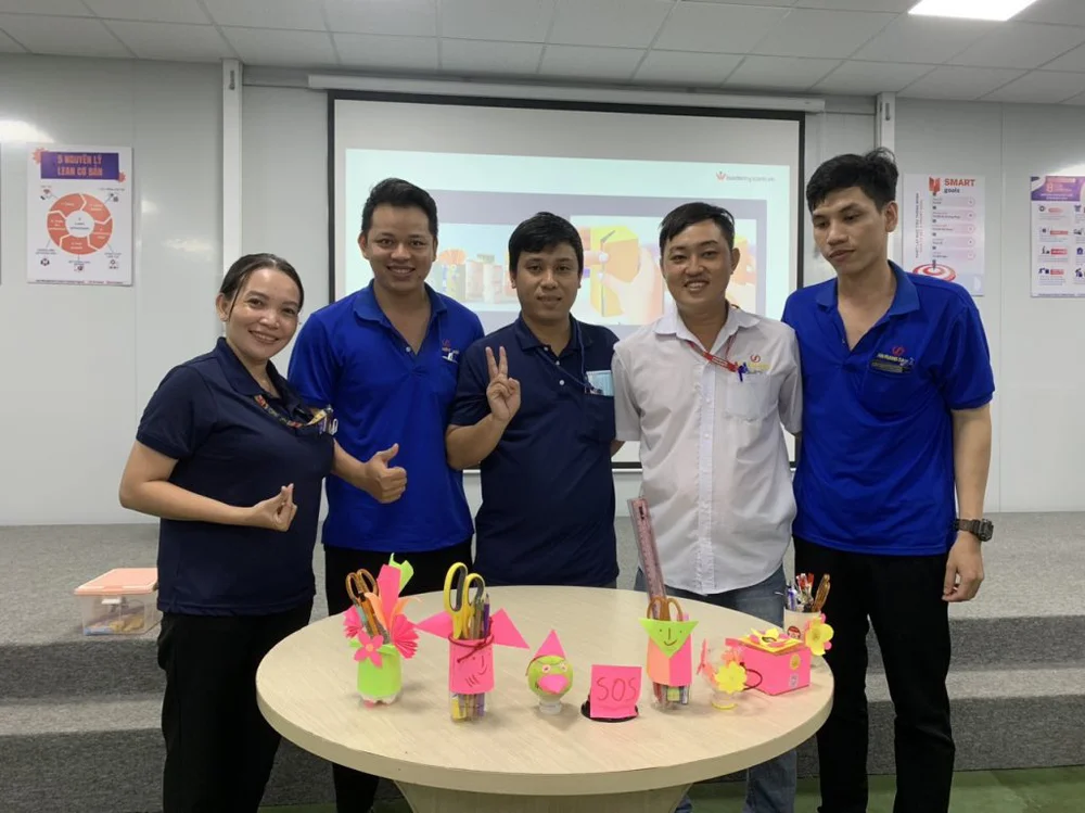Hiện trường dự án An Giang Samho