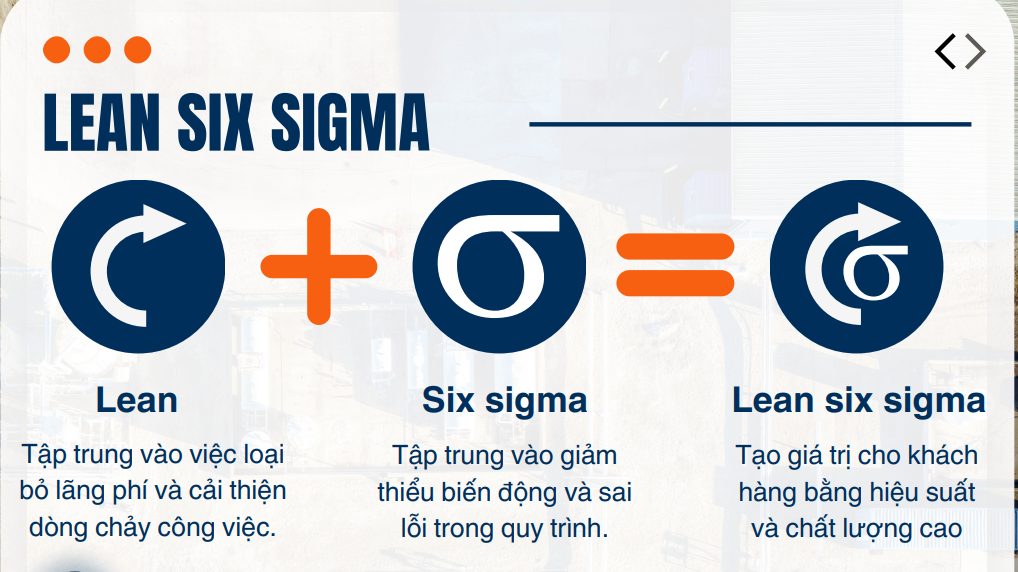 [Tài liệu miễn phí] Poster Lean Six Sigma